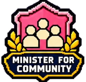 Community Minister badge