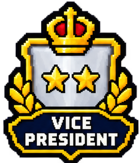 Vice President badge